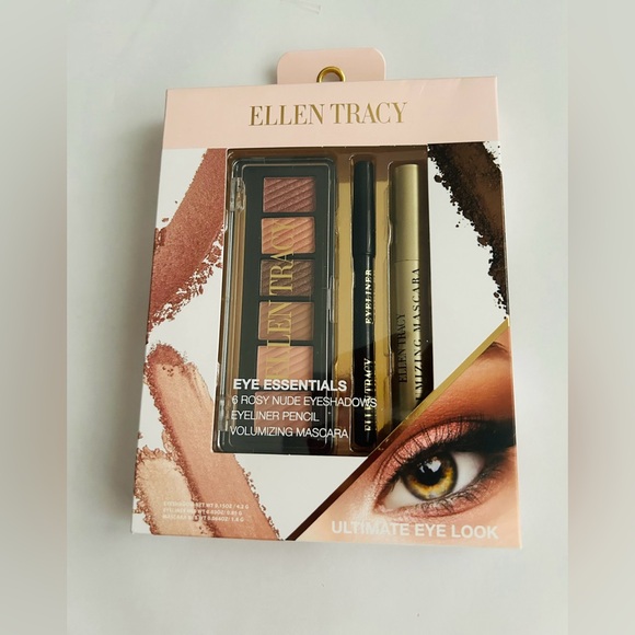 New Ellen Tracy Eye Essentials Eyeshadow Eyeliner Mascara - Picture 1 of 13